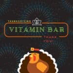 Thanksgiving vitamin bar Turkey